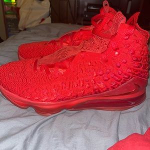 LeBron 17s  Size 12 Mens  (will be cleaning the bottom of the shoes)